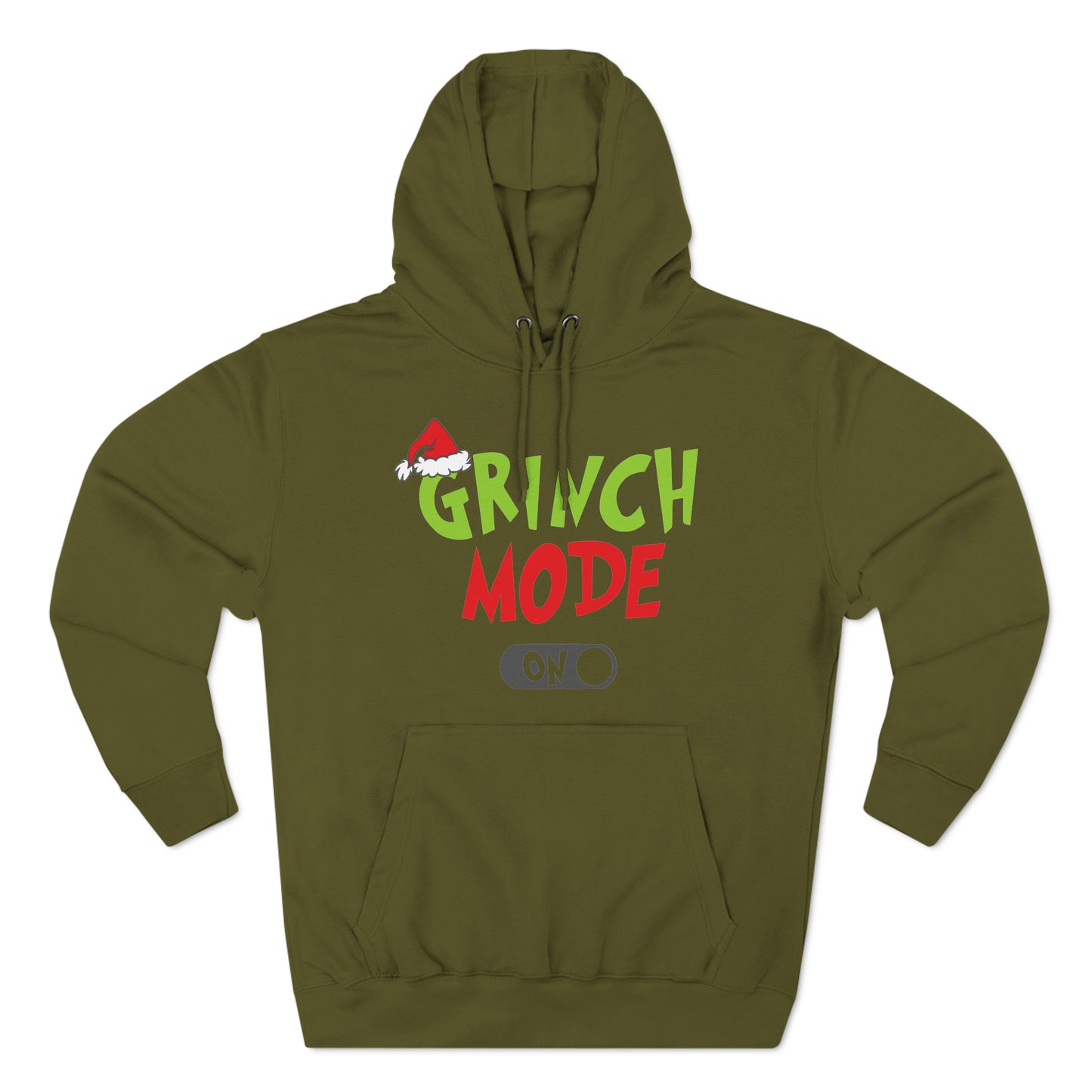 Grinch Mode On Christmas Pullover Hoodie