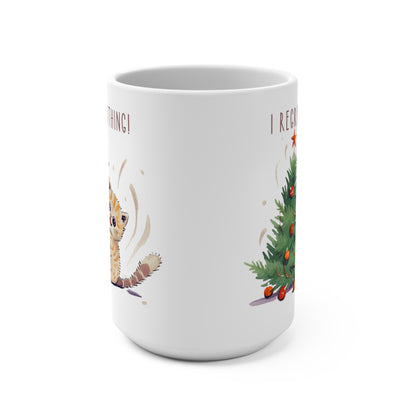 I Regret Nothing Cat Mug 15oz