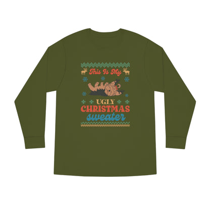 Yorkshire Terrier Yorkie This is My Ugly Christmas Sweater Long Sleeve Tee