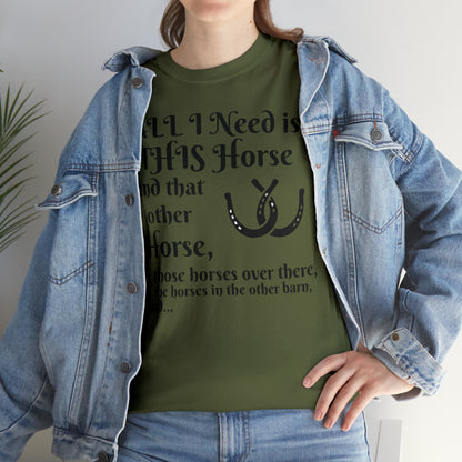 All the horses shirt Unisex Heavy Cotton Tee