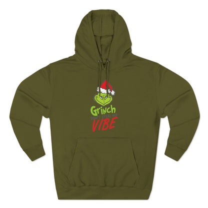 Grinch Don't Kill My Vibe Design 2 Pullover Hoodie