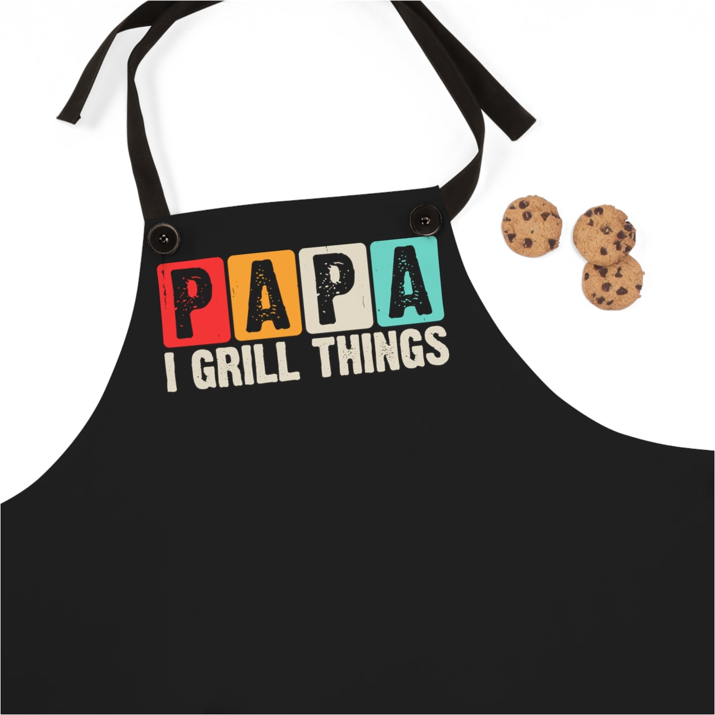 Papa I Grill Things Apron