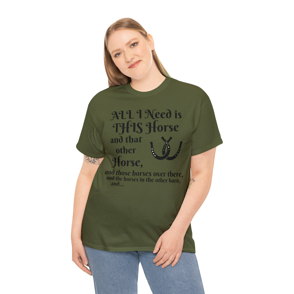 All the horses shirt Unisex Heavy Cotton Tee