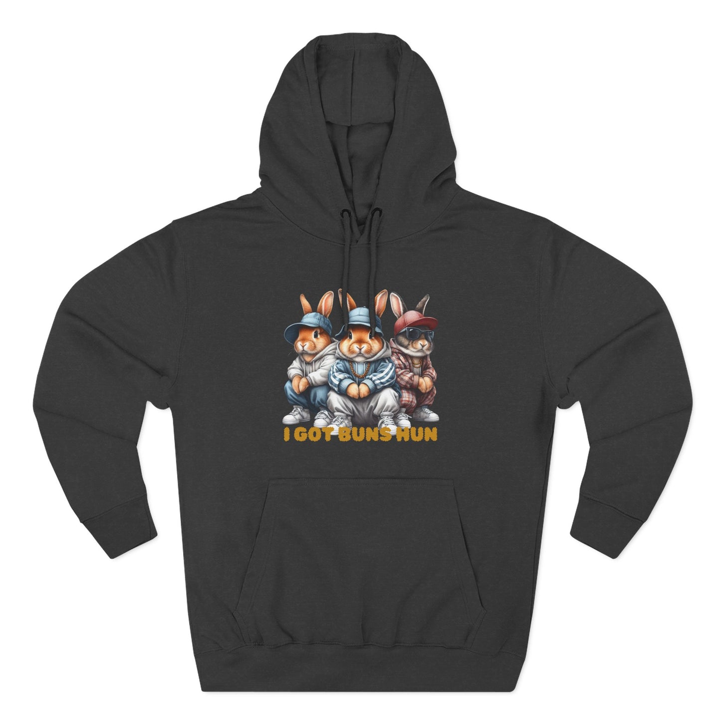 I Got Buns Hun Pullover Hoodie