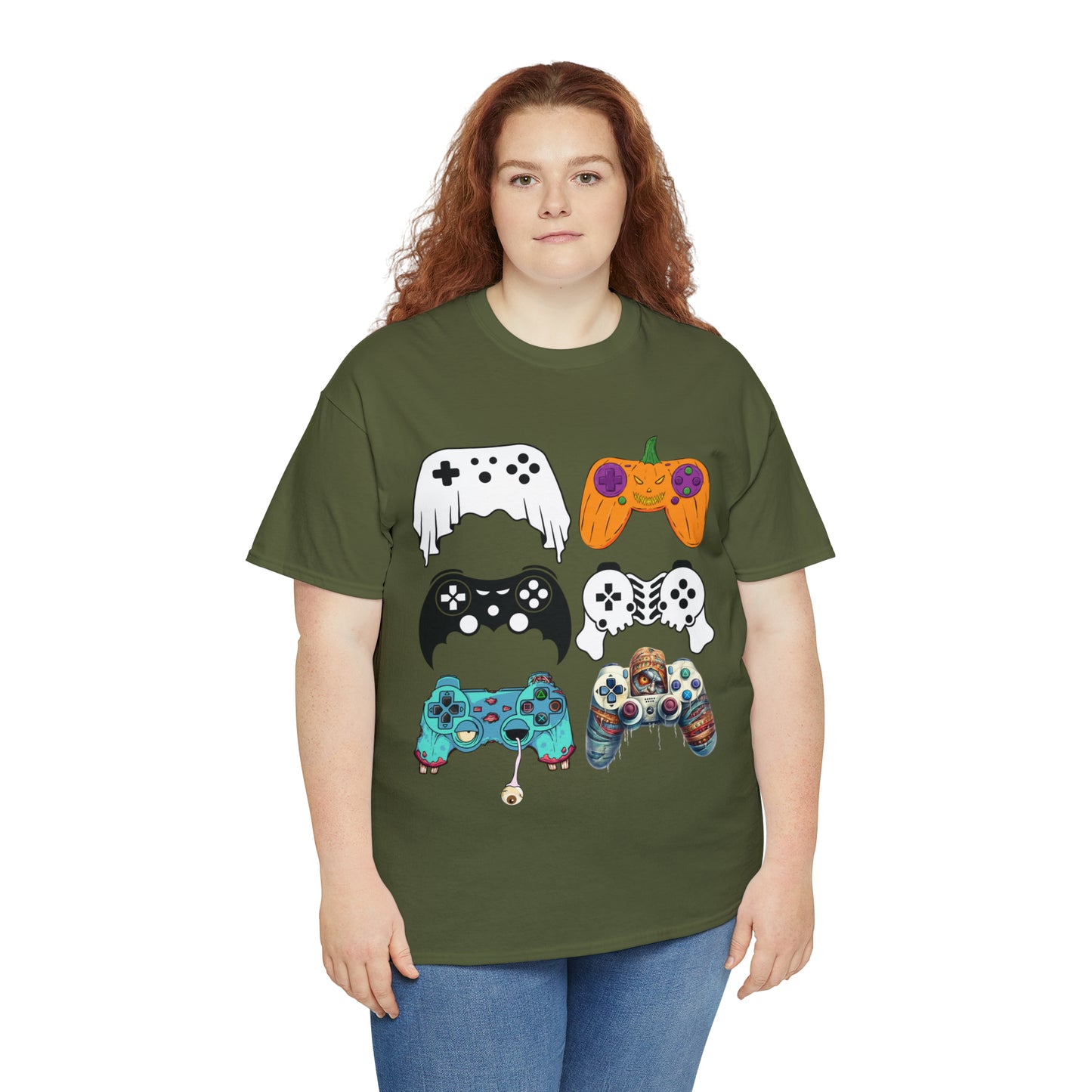 Game Controller Halloween Short Sleeve Tee