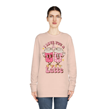 I Love You a Latte Valentine Long Sleeve T-shirt