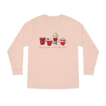 Have Yourself A Merry Little Coffee Christmas Long Sleeve T-shirt