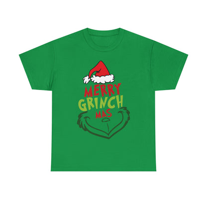 Merry Grinchmas Design 2 Christmas Short Sleeve Tee