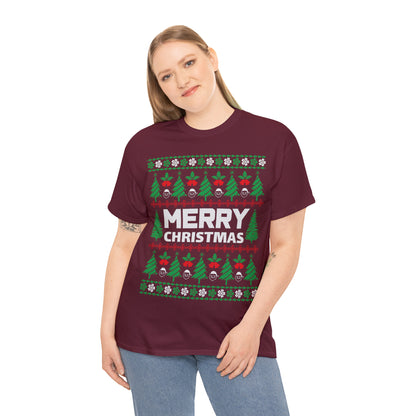 Merry Christmas Ugly Sweater Short Sleeve Tee