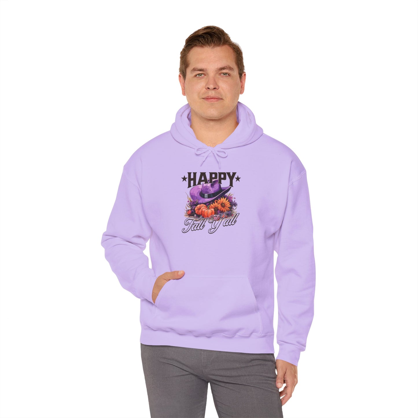 Happy Fall Y'All Halloween Pullover Hoodie