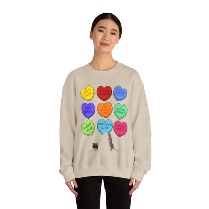 Rat Sweethearts Valentine Sweatshirt