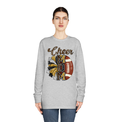 Football Cheer Mom Long Sleeve Tee
