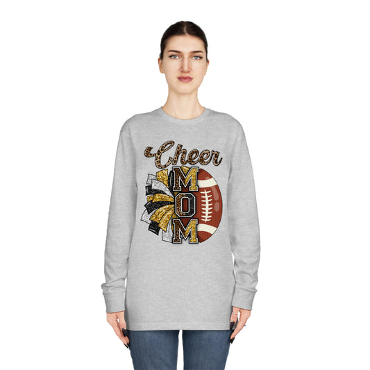 Football Cheer Mom Long Sleeve Tee