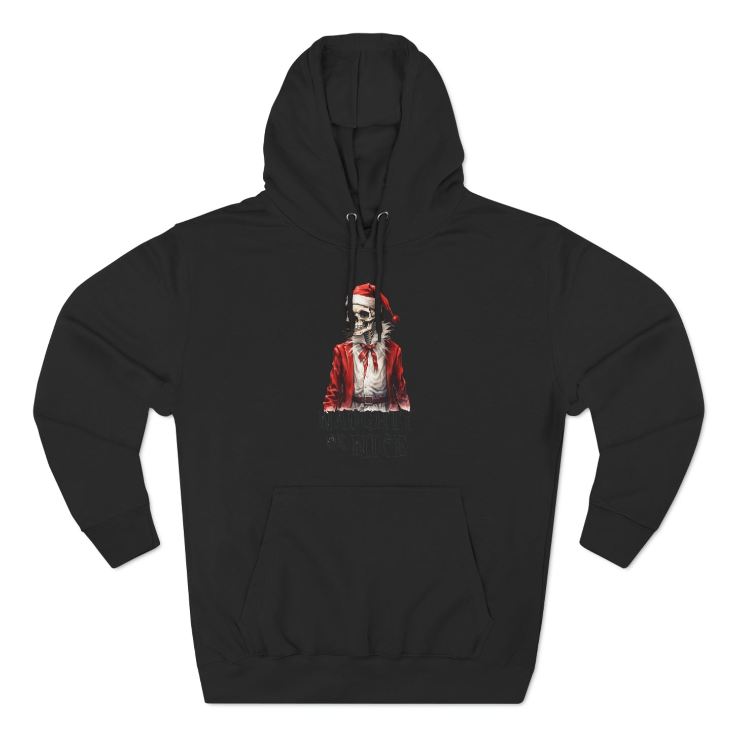 Naughty or Nice Skeleton Pullover Hoodie