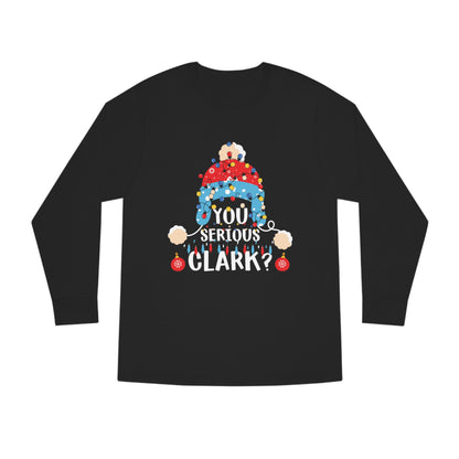 You Serious Clark? with Christmas Lights Long Sleeve Tee