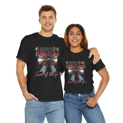 Coquette America Land of the Free Short Sleeve Tshirt