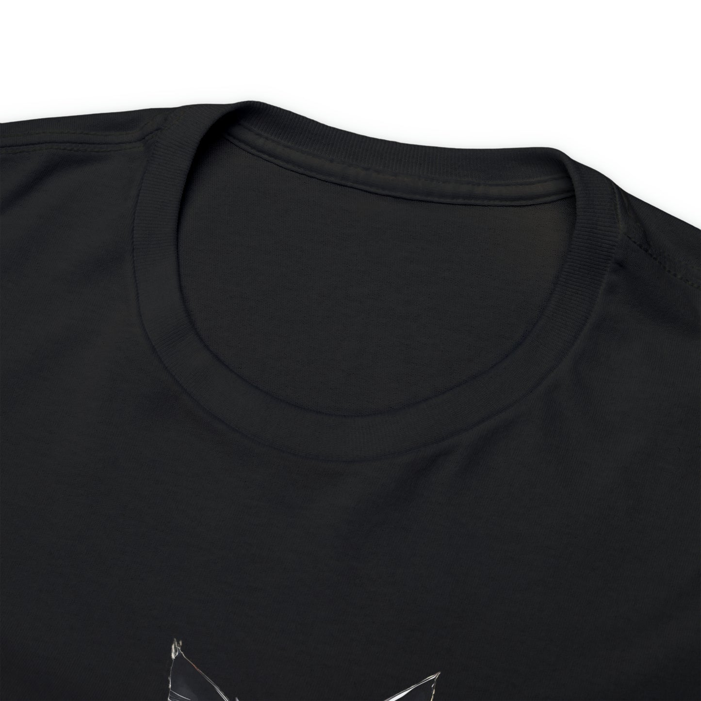 Black Cat with Pumpkin Halloween Short Sleeve Tee