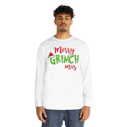 Merry Grinchmas Christmas Long Sleeve T-Shirt