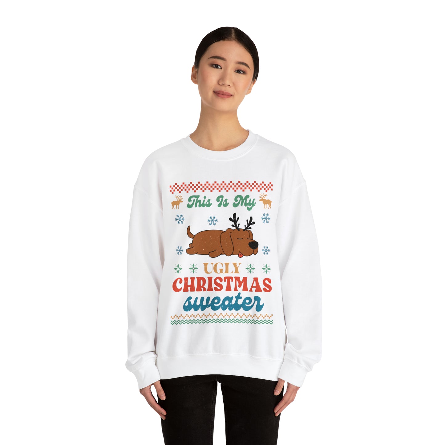 This is My Ugly Christmas Sweater Labrador Sweatshirt