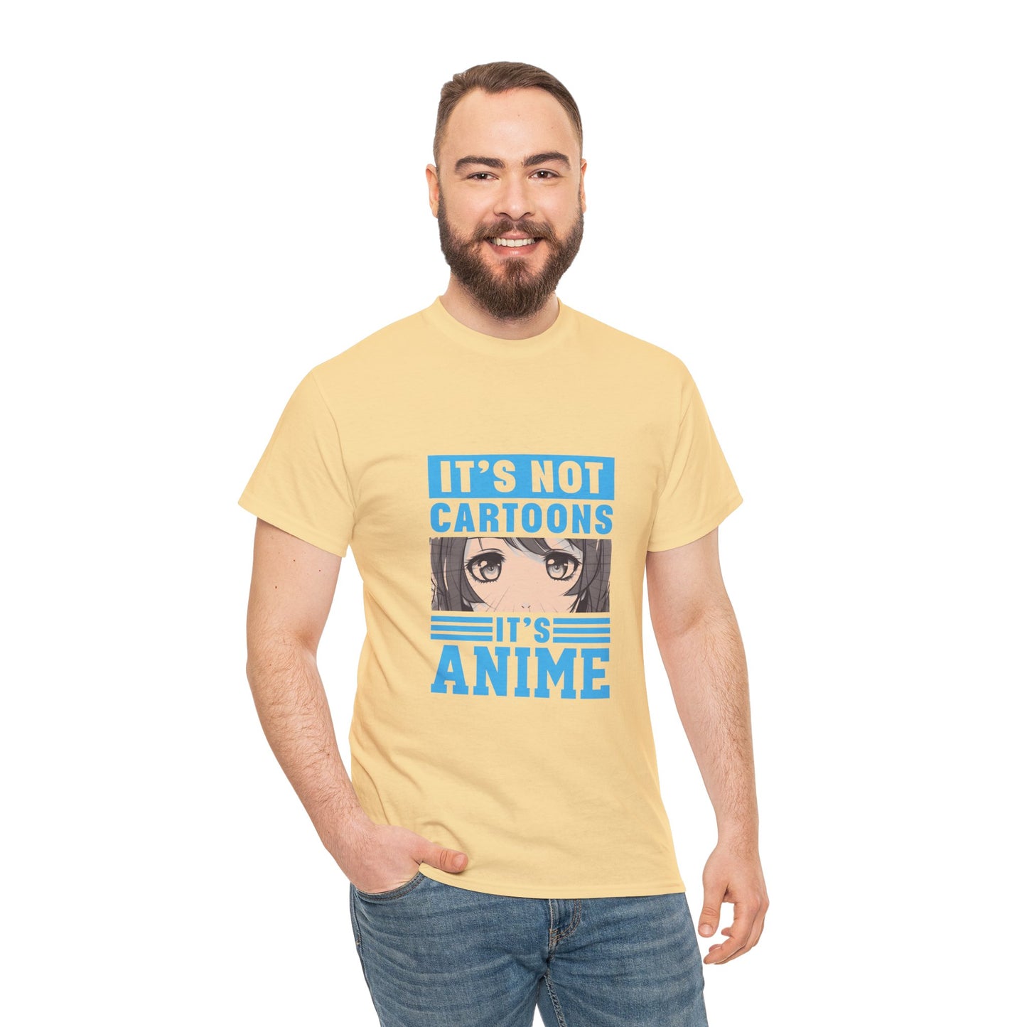 It's Not Cartoons It's Anime Short Sleeve Tee