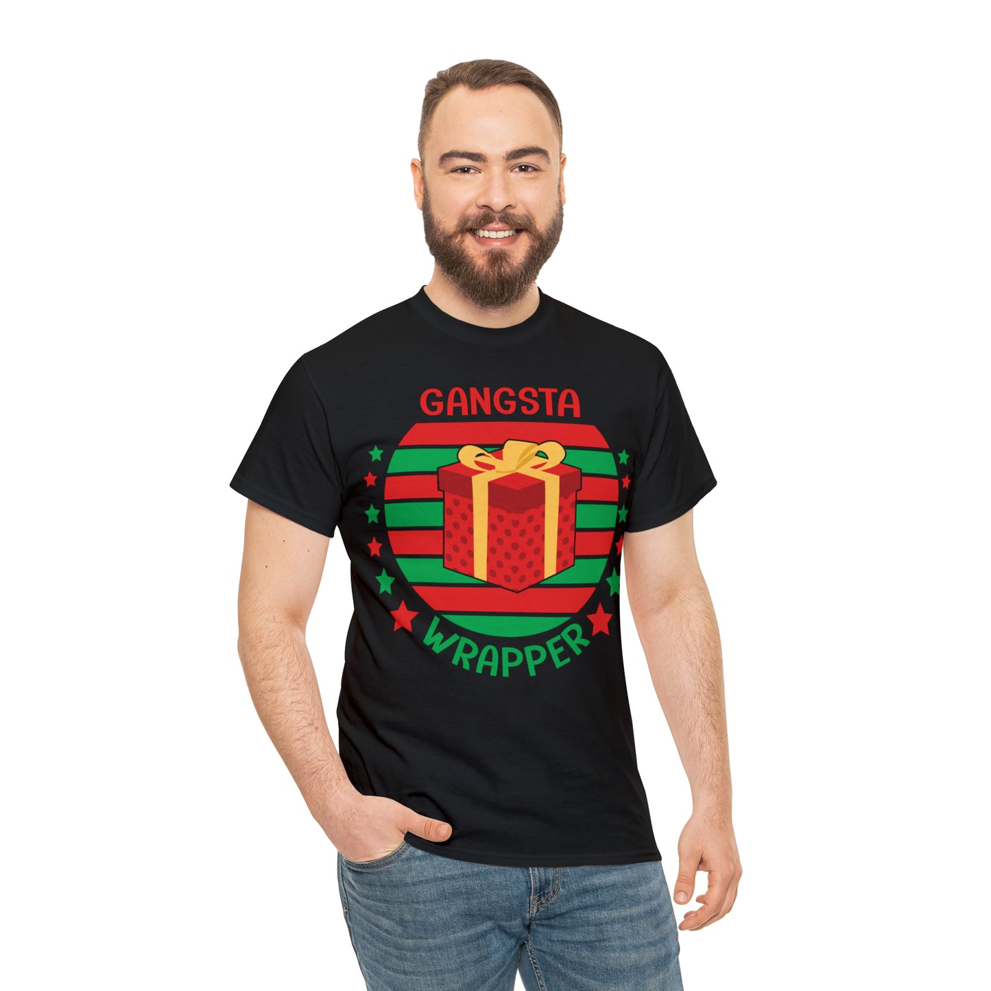 Gangsta Wrapper Christmas Short Sleeve Tee