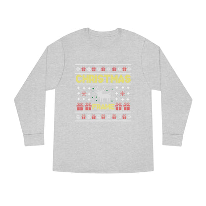 Christmas Frame Ugly Sweater Long Sleeve T-shirt