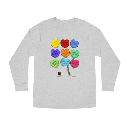 Rat Sweethearts Valentine Long Sleeve T-shirt