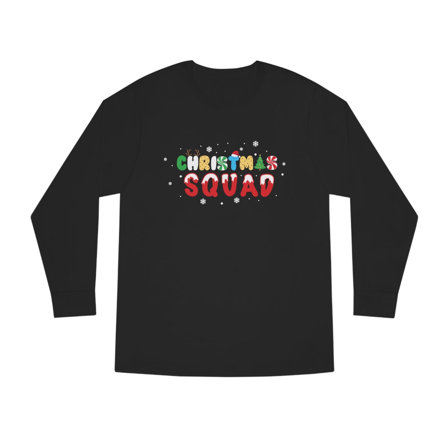 Christmas Squad Christmas Long Sleeve Tee