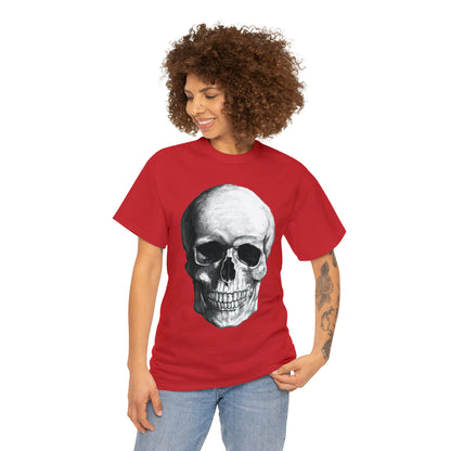 Large Skull Halloween Short Sleeve Tee