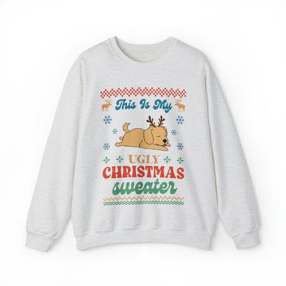 Golden Retriever This is My Ugly Christmas  Sweater Sweatshirt