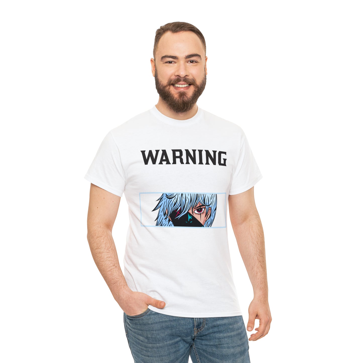 Warning May Spontaneously Start Talking About Anime Short Sleeve Tee