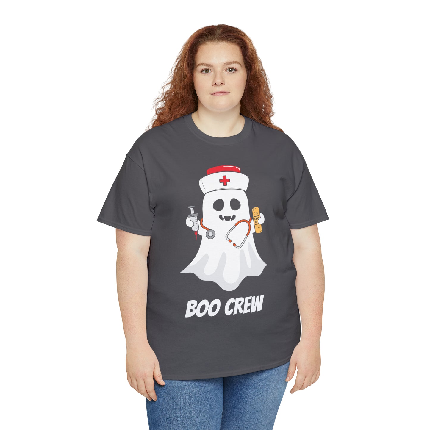 Boo Crew Medical Halloween Short Sleeve Tee