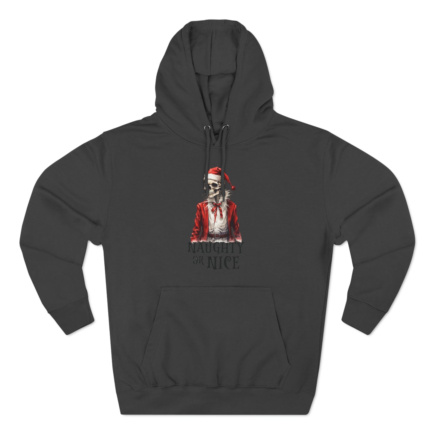 Naughty or Nice Skeleton Pullover Hoodie