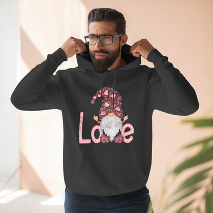 Love Gnome Valentine Pullover Hoodie