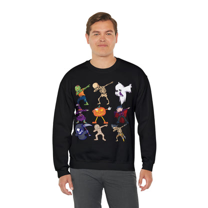 Dabbing Monsters Halloween Sweatshirt