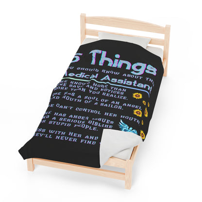 5 Things You Should Know Medical Assistant Design 1 Plush Blanket