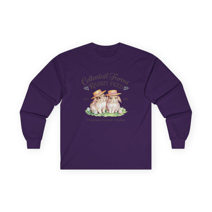 Cottontail Farms Rabbit Feed Long Sleeve Tshirt