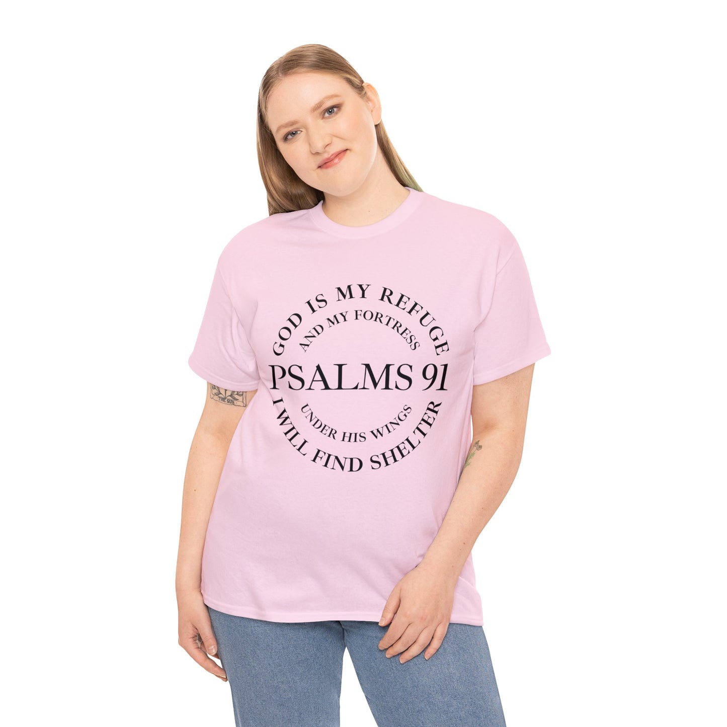 Psalms 91 Short Sleeve Tee