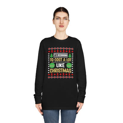 It's Beginning To Cost a Lot Like Christmas Ugly Sweater Long Sleeve T-shirt