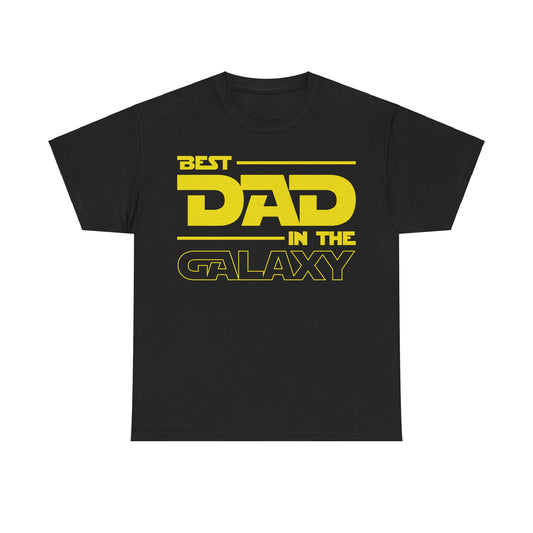 Best Dad in the Galaxy Short Sleeve Tee