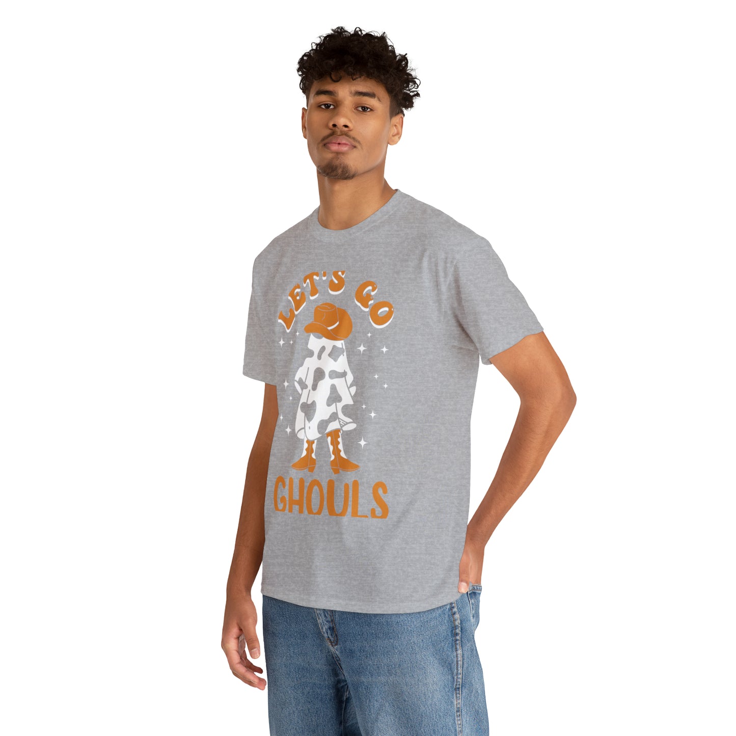Western Let's Go Ghouls Halloween Short Sleeve Tee