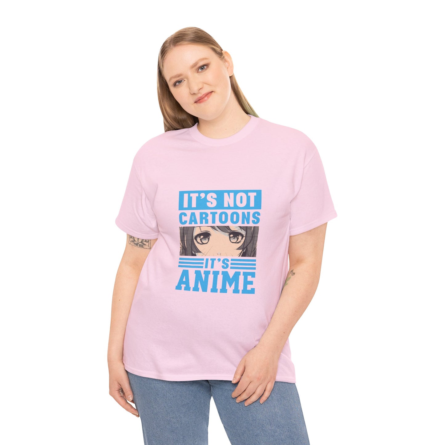 It's Not Cartoons It's Anime Short Sleeve Tee