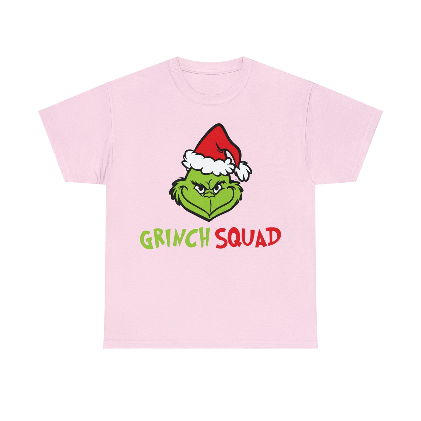 Grinch Squad Christmas Short Sleeve Tee