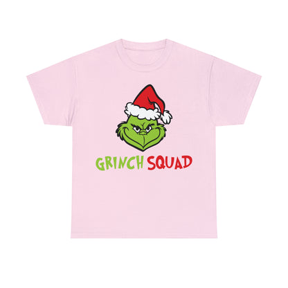 Grinch Squad Christmas Short Sleeve Tee