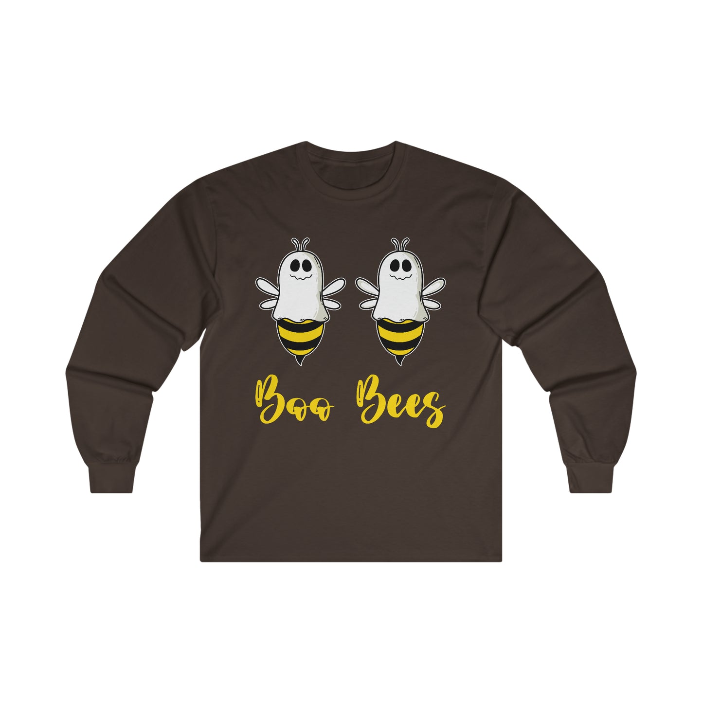 Boo Bees Ghosts Halloween Long Sleeve Tee