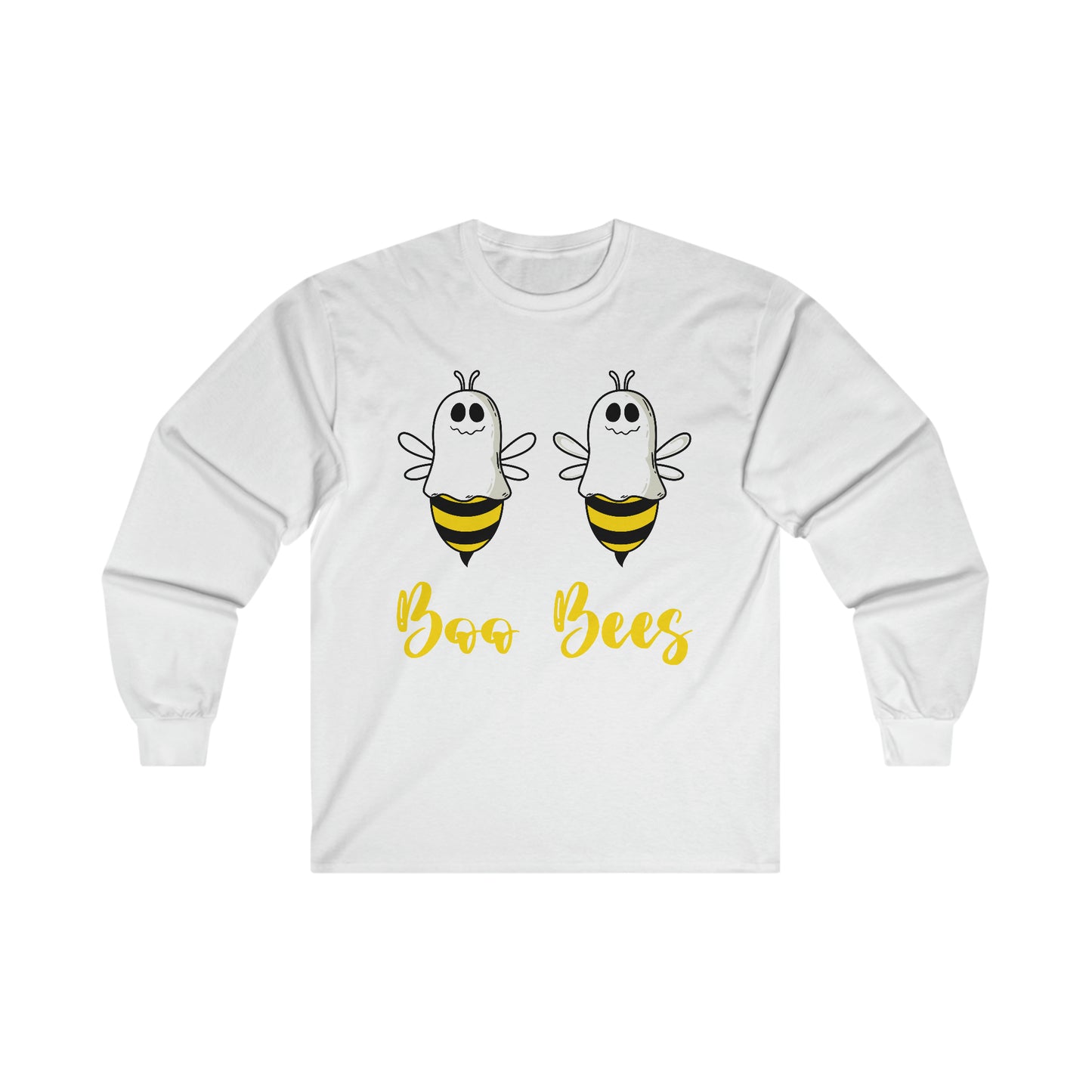 Boo Bees Ghosts Halloween Long Sleeve Tee