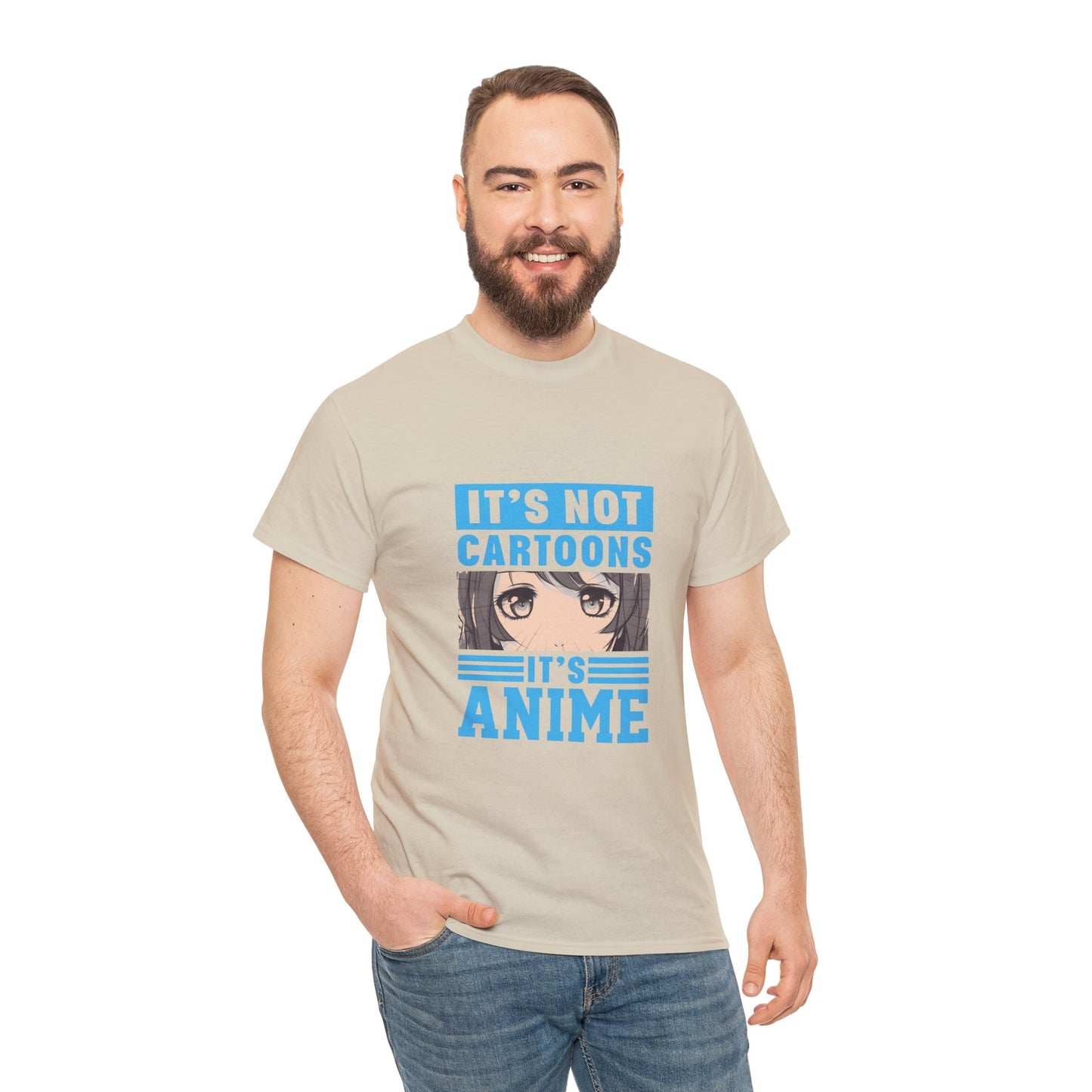 It's Not Cartoons It's Anime Short Sleeve Tee