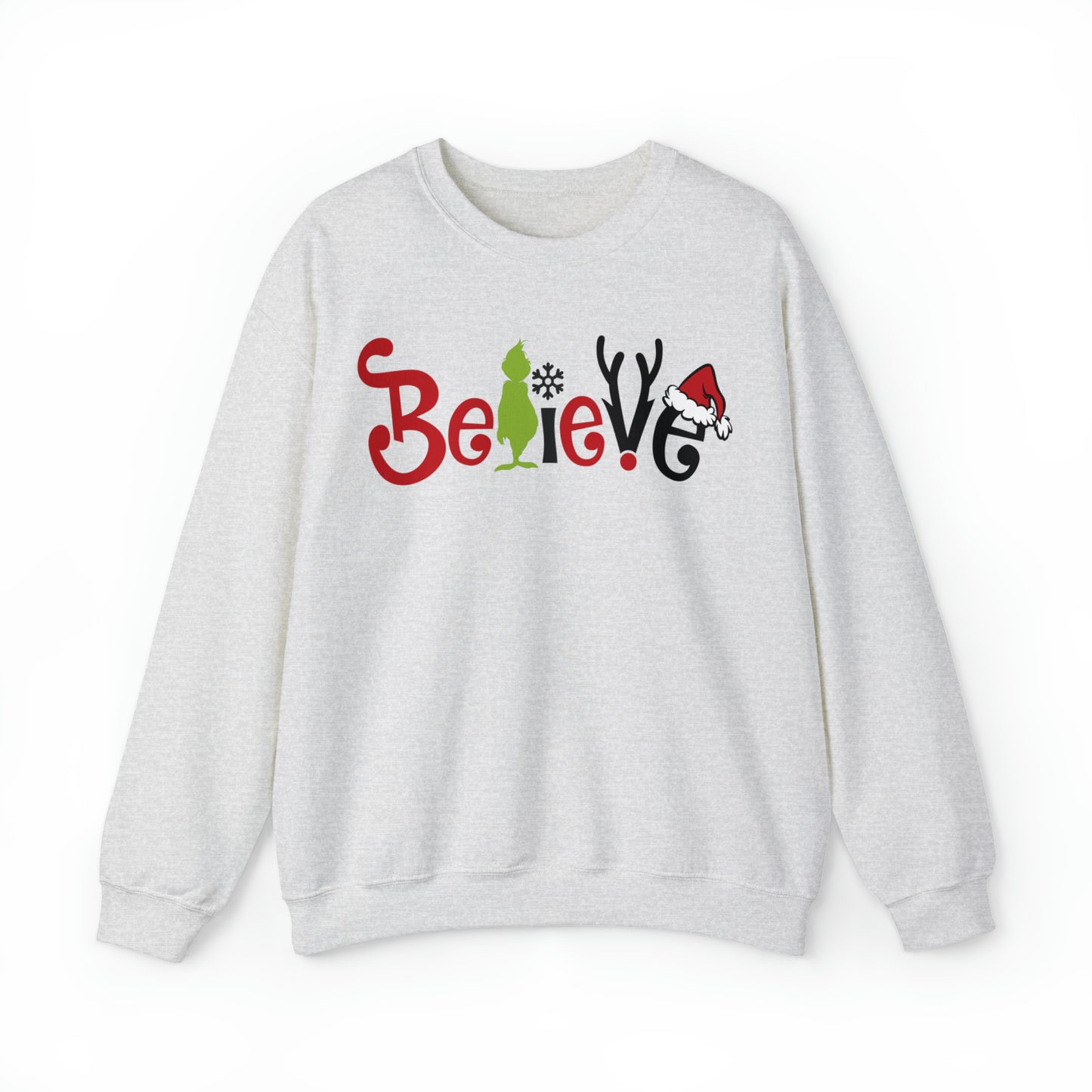 Believe Grinch Christmas Sweatshirt