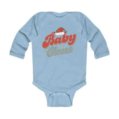 Baby Claus Family Christmas Infant Long Sleeve Bodysuit