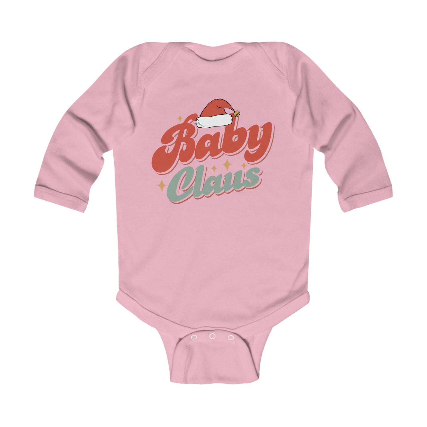 Baby Claus Family Christmas Infant Long Sleeve Bodysuit